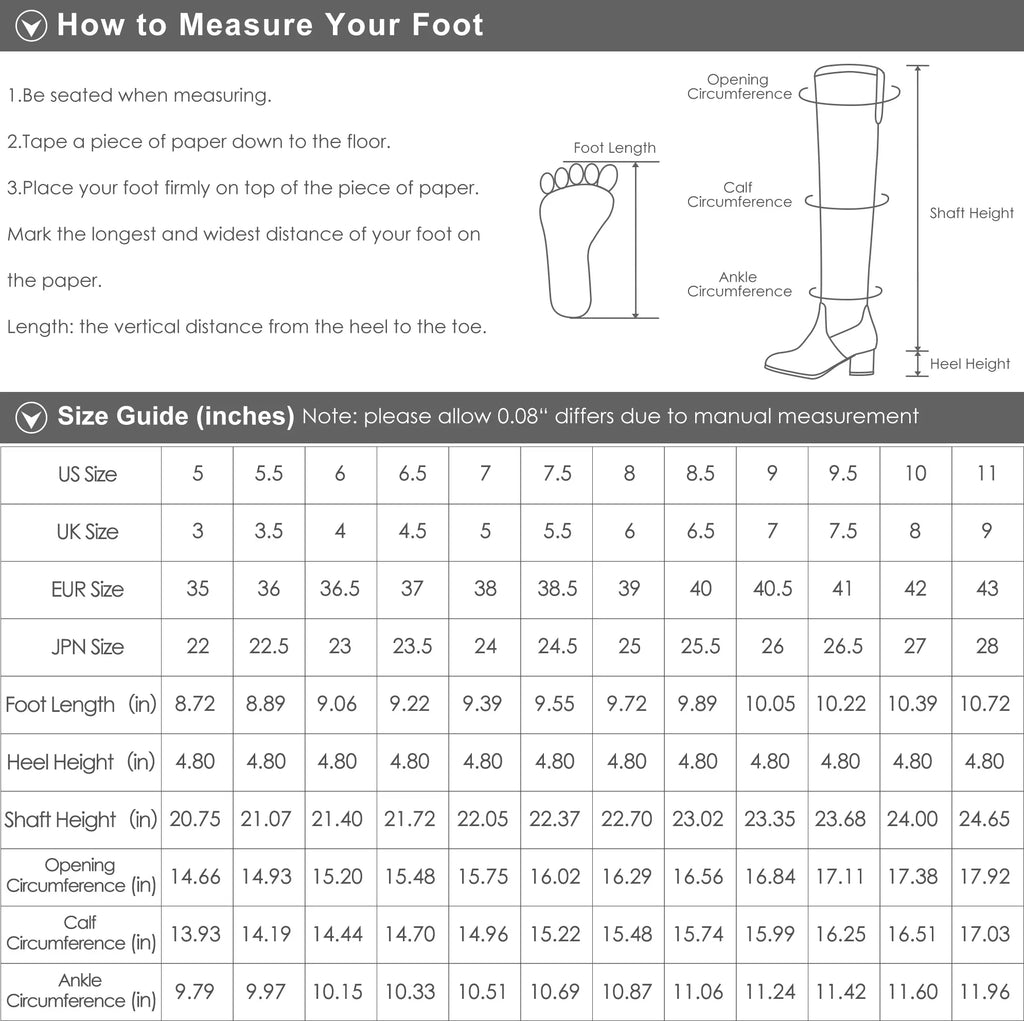 DREAM PAIRS Women's Fashion Thigh High Chunky Heel Platform Over The Knee Boots HIGHPLAT BLACK Size 7.5