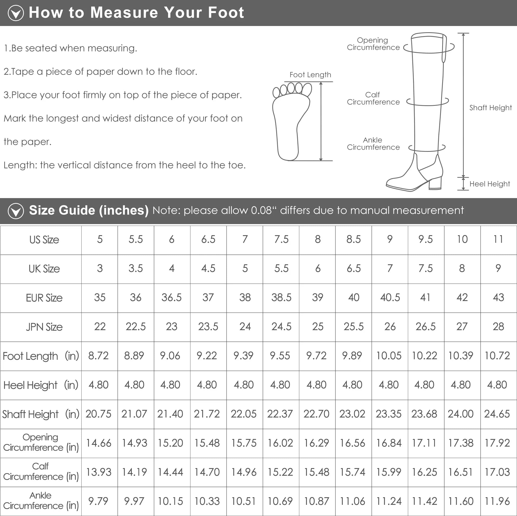 DREAM PAIRS Women's Fashion Thigh High Chunky Heel Platform Over The Knee Boots HIGHPLAT BLACK Size 7.5