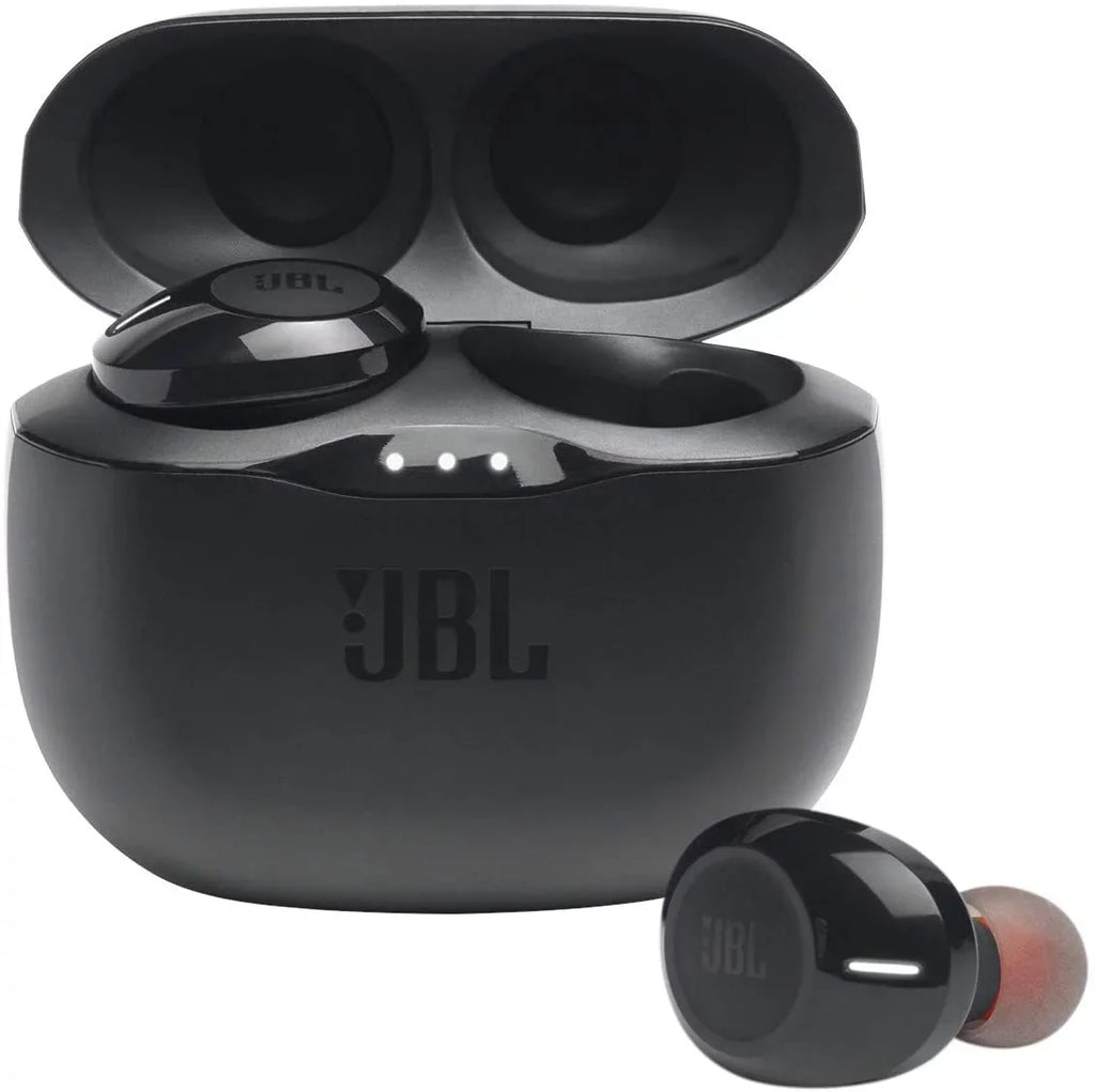 Restored JBL 125TWSBLKAM 125tws True Wireless In-ear Headset, Black (Refurbished)