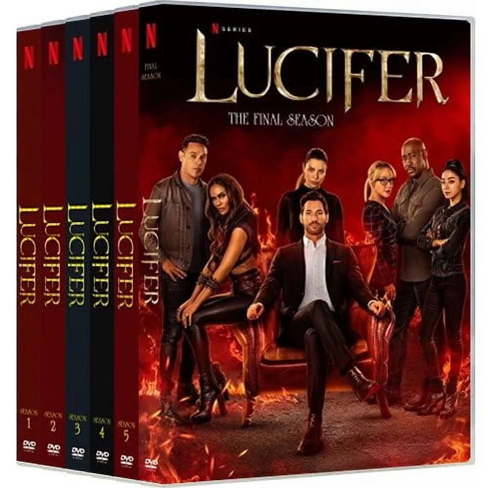 Lucifer Complete Series Seasons 1-6 (DVD)