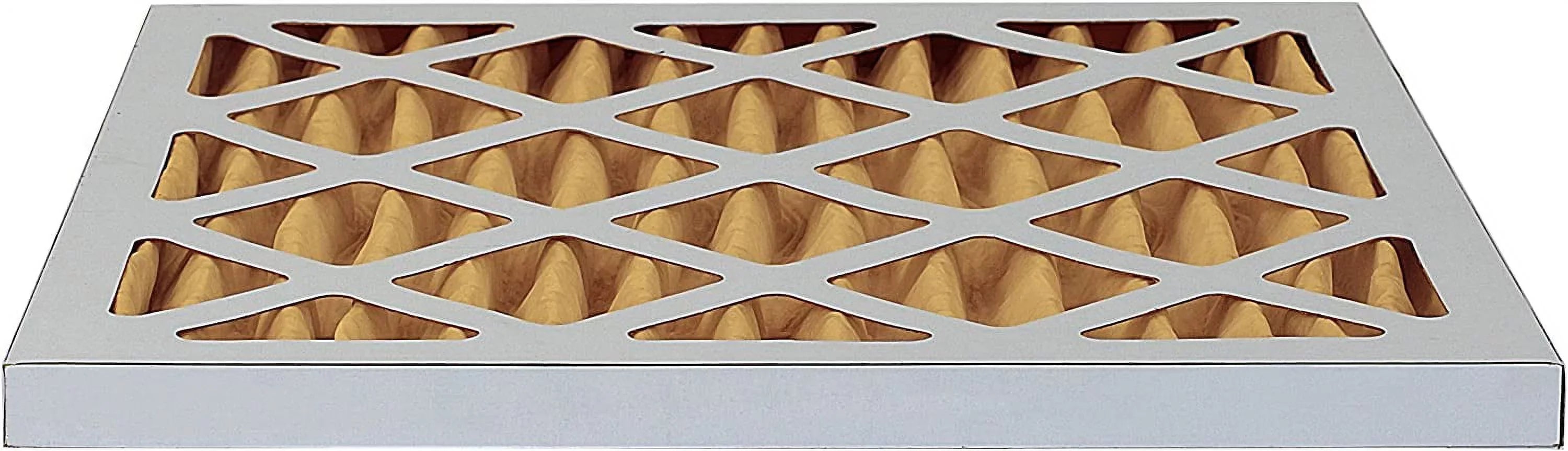 Filterbuy 20x20x1 MERV 11 Pleated HVAC AC Furnace Air Filters (3-Pack)
