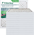 Filterbuy 20x20x2 MERV 13 Pleated HVAC AC Furnace Air Filters (12-Pack)