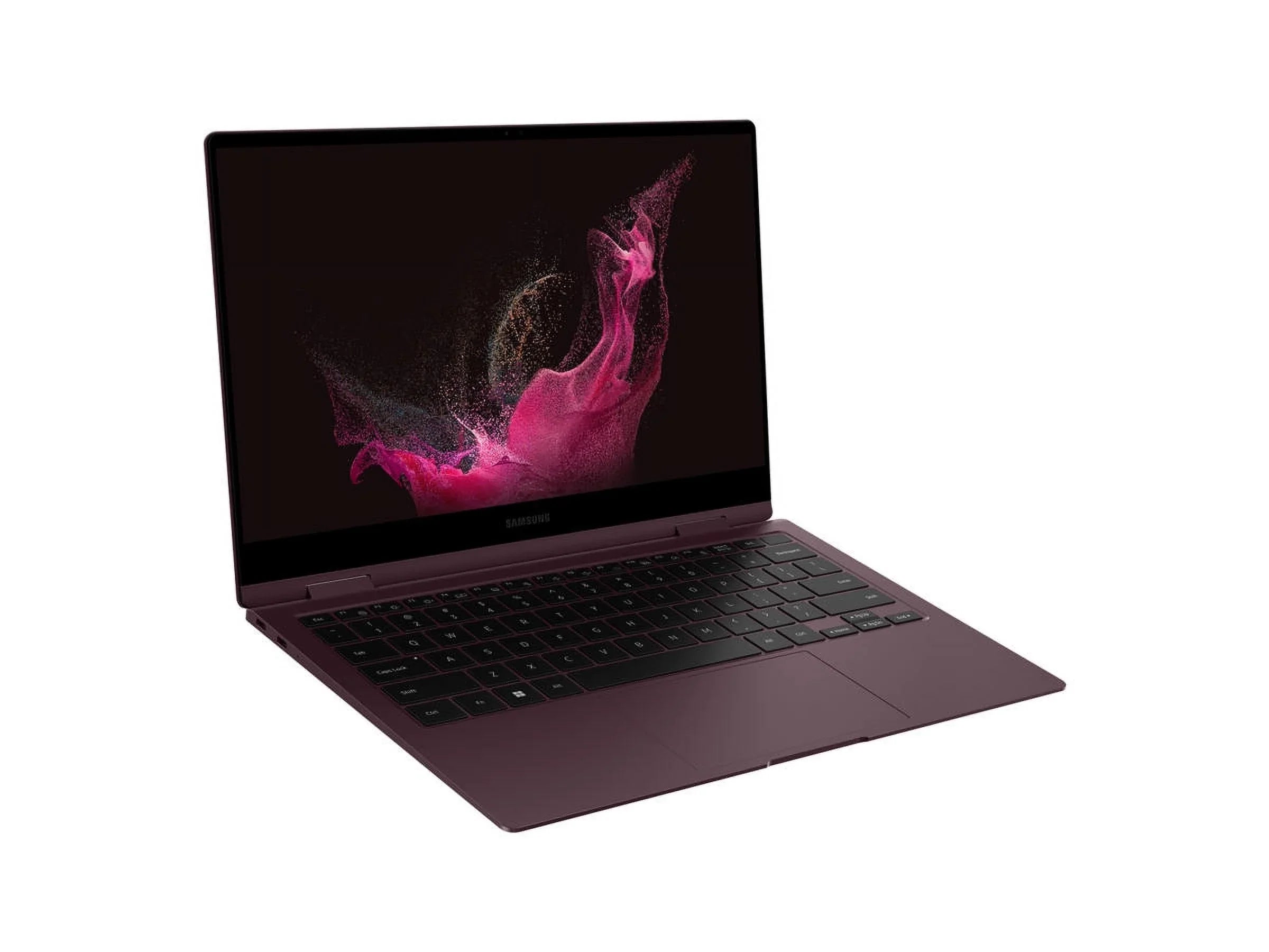 Restored Galaxy Book 2 Pro 360 15.6" 1TB (Burgundy) 2-in-1 AMOLED Touch Monitor Notebook - Core i7 (Refurbished)