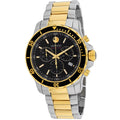Movado Men's 2-Tone Chronograph Black Dial Watch - 2600146