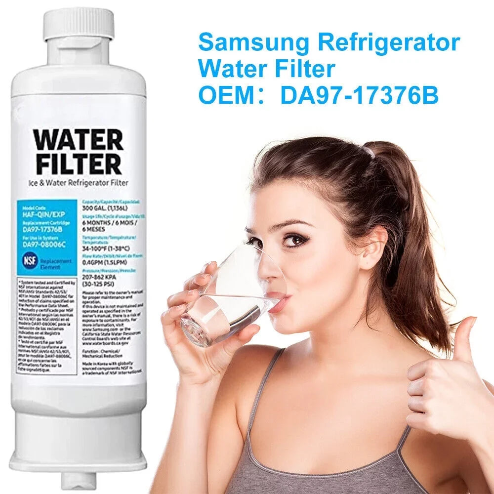 DA97-17376B Replacement Compatible with DA97-17376B Liquid Filter,Pack of 3