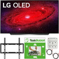OLED48CXPUA 48 inch CX 4K Smart OLED TV with AI ThinQ 2020 Bundle with TaskRabbit Installation Services + Deco Gear Wall Mount + HDMI Cables + Surge Adapter(OLED48CX 48CX 48" TV)