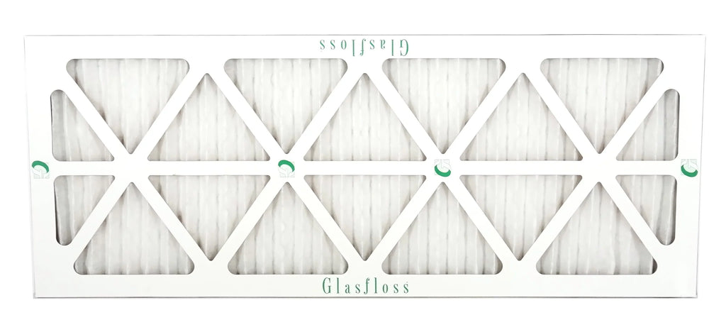 Glasfloss Air Filter 10x30x2 - 2" MERV 10 - (Pack of 6) - Pleated AC or HVAC Air Filter - Furnace Air Filter - Home or Office - Made In The USA.