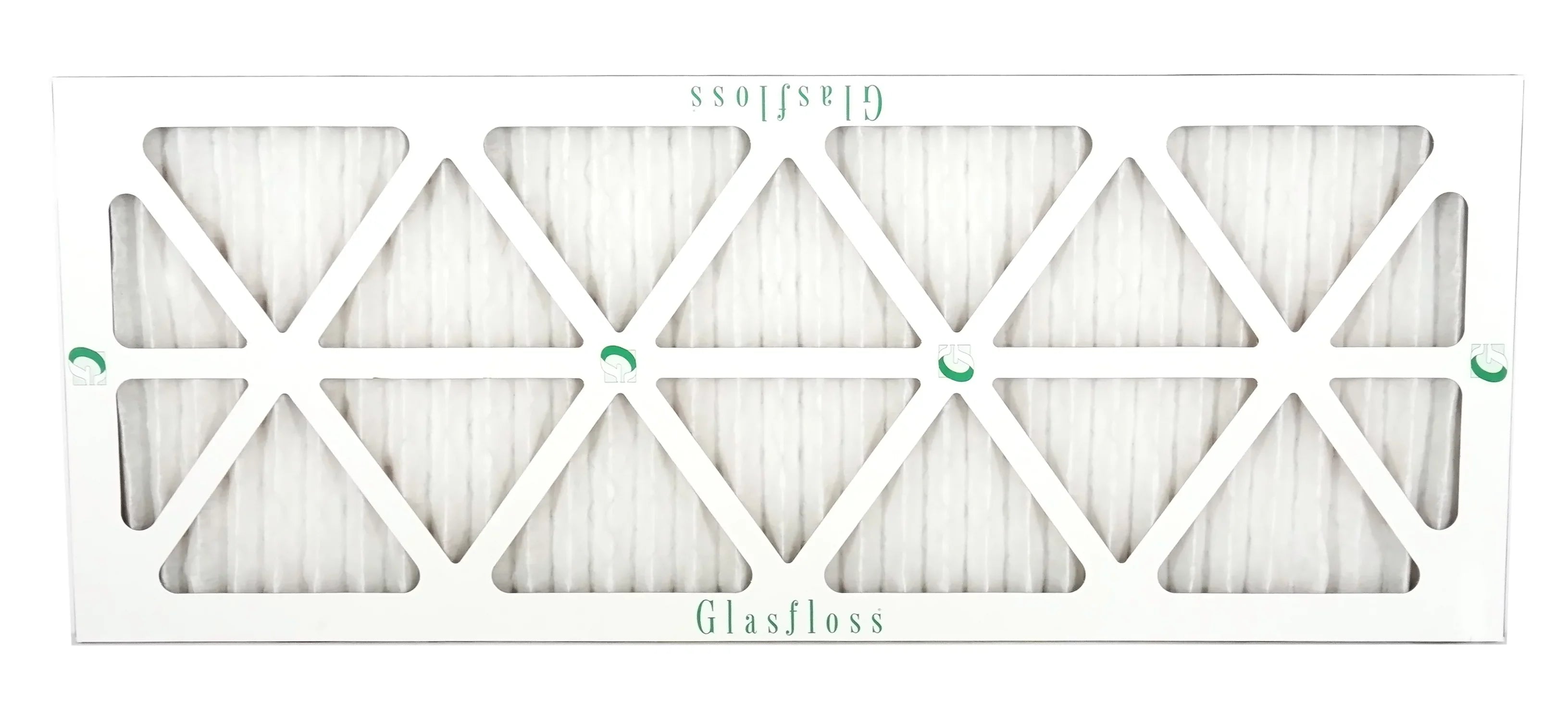 Glasfloss Air Filter 10x30x2 - 2" MERV 10 - (Pack of 6) - Pleated AC or HVAC Air Filter - Furnace Air Filter - Home or Office - Made In The USA.