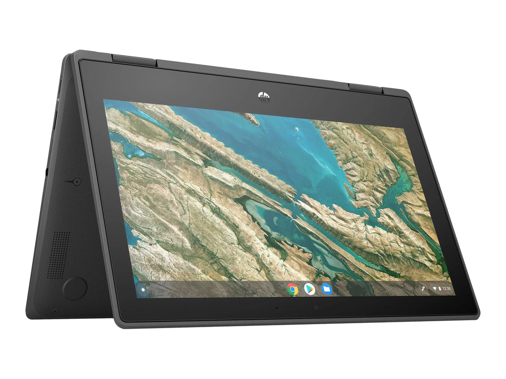 Chromebook x360 11 G3 Education Edition - Flip design - Celeron - N4020 / up to 2.8 GHz - Chrome OS - UHD Graphics 600 - 4 GB RAM - 32 GB eMMC - 11.6" IPS Monitor 1366 x 768 (HD) - Wi-Fi 5 - chalkboard gray - kbd: US