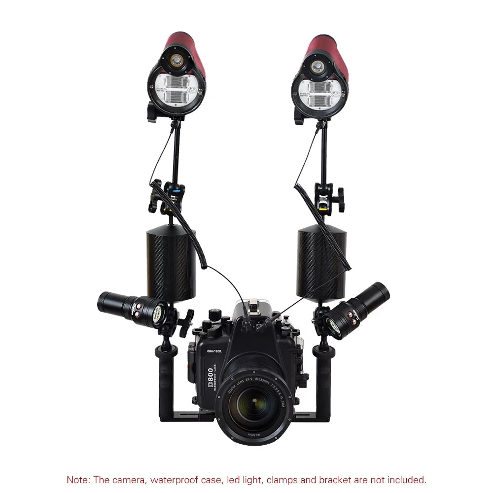 Sea frogs Flash lamp,Optic Cable Case With Optic Cable St-100- Liquid Max. Fluid Max. 100m/328ft 5600k With Optic 100m/328ft 5600k With Qisuo Dsfen