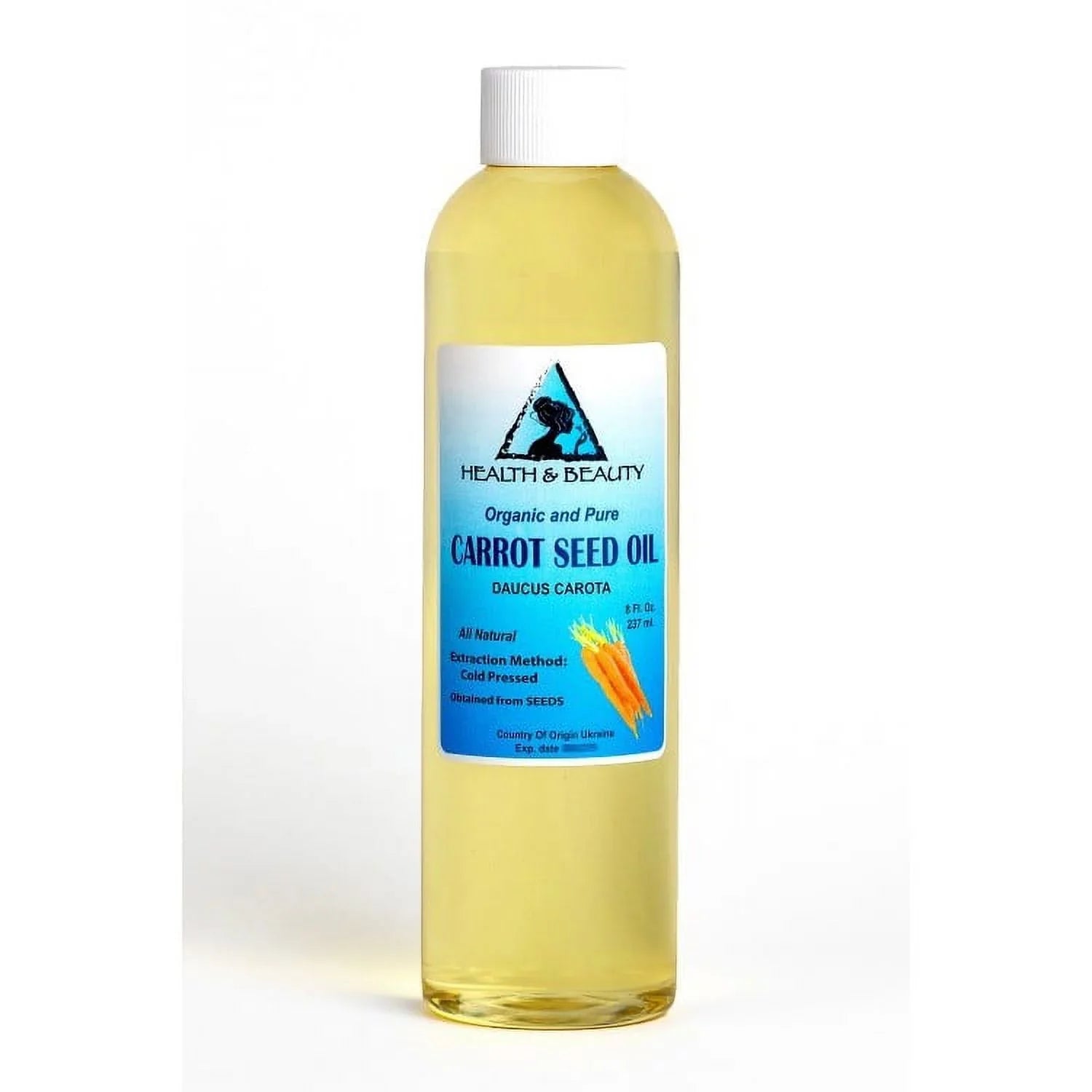 Carrot Seed Oil Organic Carrier Cold Pressed Premium Fresh 100% Pure 8 oz