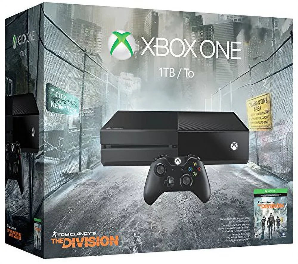 Xbox One 1TB Console - Tom Clancy's The Division Bundle Second-hand
