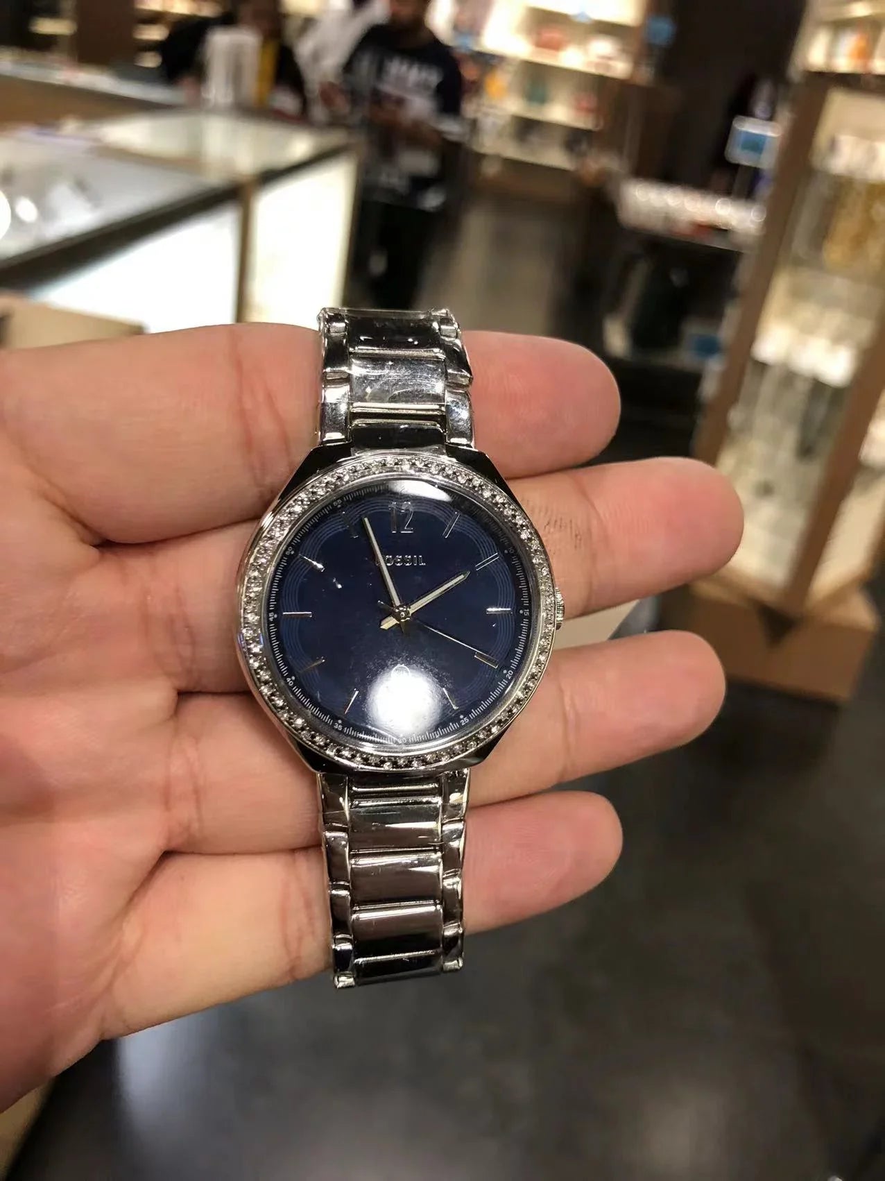 Fossil BQ3843 Ashtyn Three-Hand Date Stainless Steel Watch