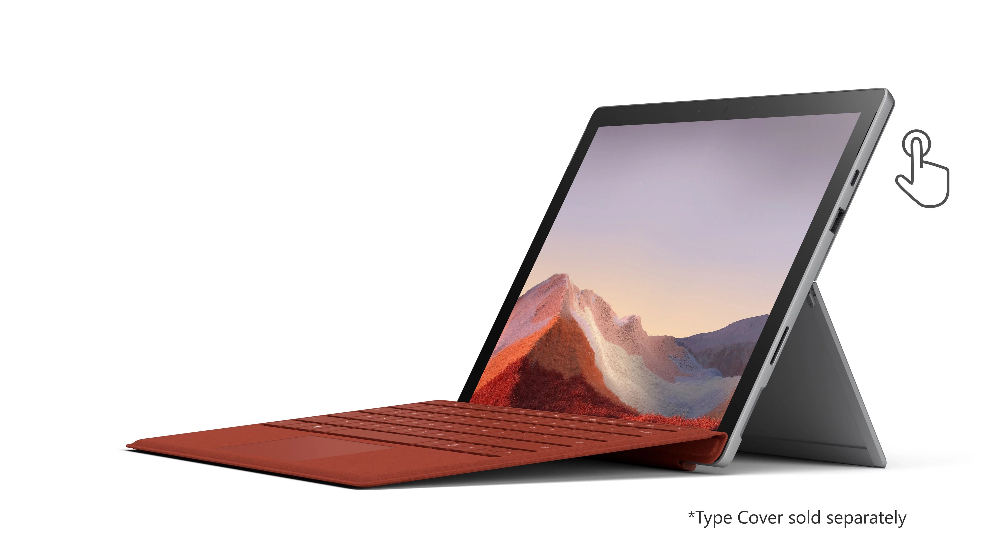 Surface Pro 7, 12.3" Display Core i3, 4GB Memory, 128GB Solid State Drive, Platinum, VDH-00001