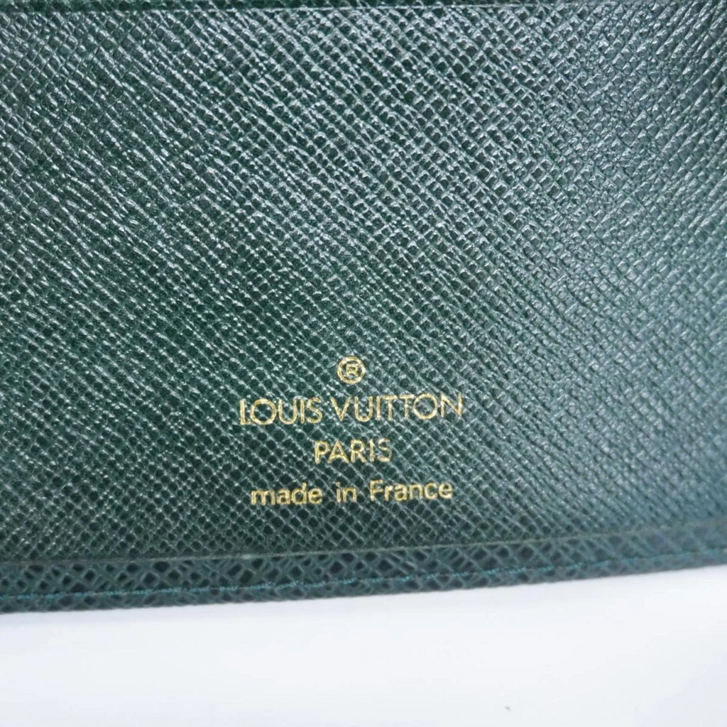 Pre-Owned Louis Vuitton Notebook Cover Taiga Agenda MM R20403 Episea Men's (Good)