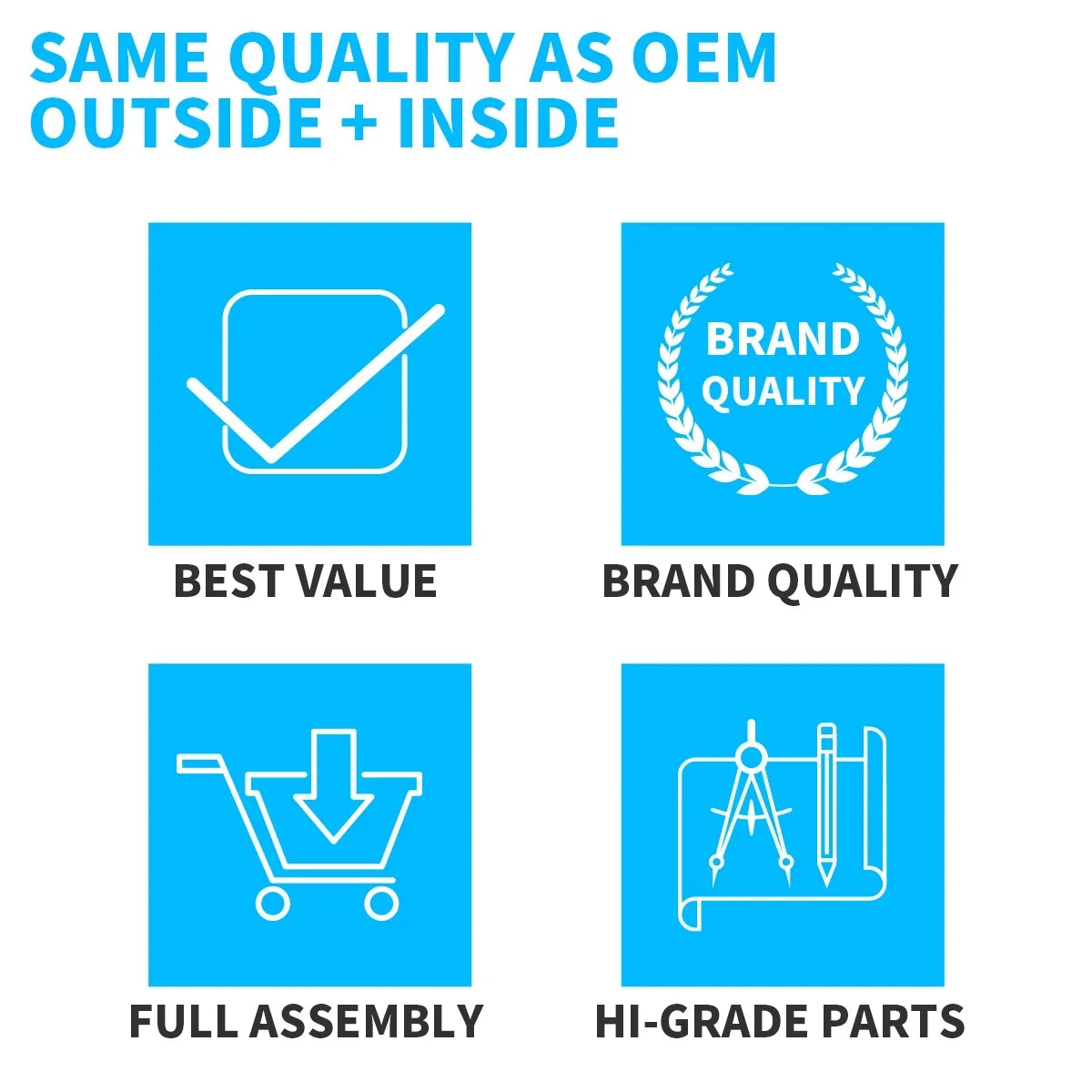 Air Filter F250 Truck F350 F450 F550 Ford F-250 Super Duty F-350 F-450 F-550