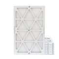 20x30x1 MERV 10 Pleated AC Furnace Air Filters by Glasfloss Industries. ( 8 Pack ) Exact Size: 19-5/8 x 29-5/8 x 7/8