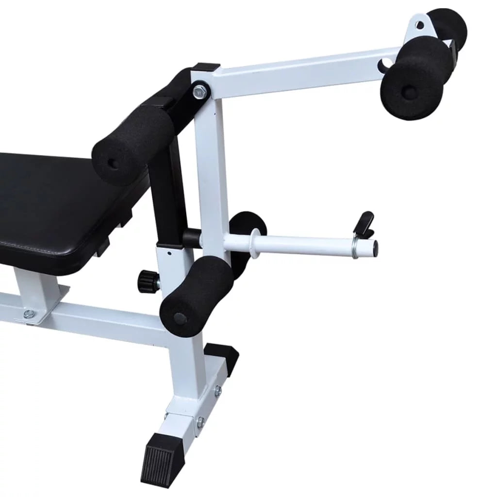 Complete Weight Bench with Weight Rack Dumbbell Set of Total Fitness Potential
