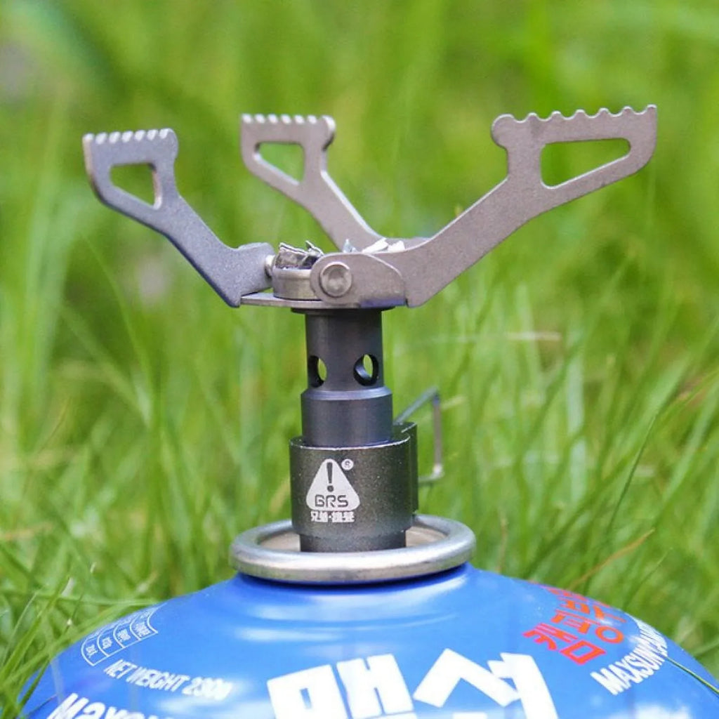 BRS-3000T Ultra-light Titanium Alloy Camping Stove Gas Stoves Outdoor Cooker