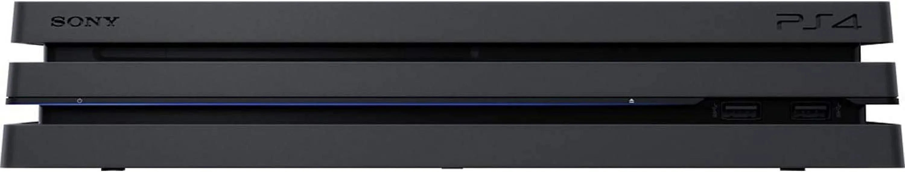 PlayStation 4 Pro 1TB Gaming Console Black Headset With BOLT AXTION Cleaning Kit Bundle Like New