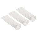 Uxcell 4 Inch Ring Filter Socks, 3 Pack 50 Micron Mesh Bags Pool Skimmer Basket
