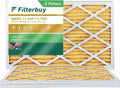 Filterbuy 20x36x1 MERV 11 Pleated HVAC AC Furnace Air Filters (3-Pack)