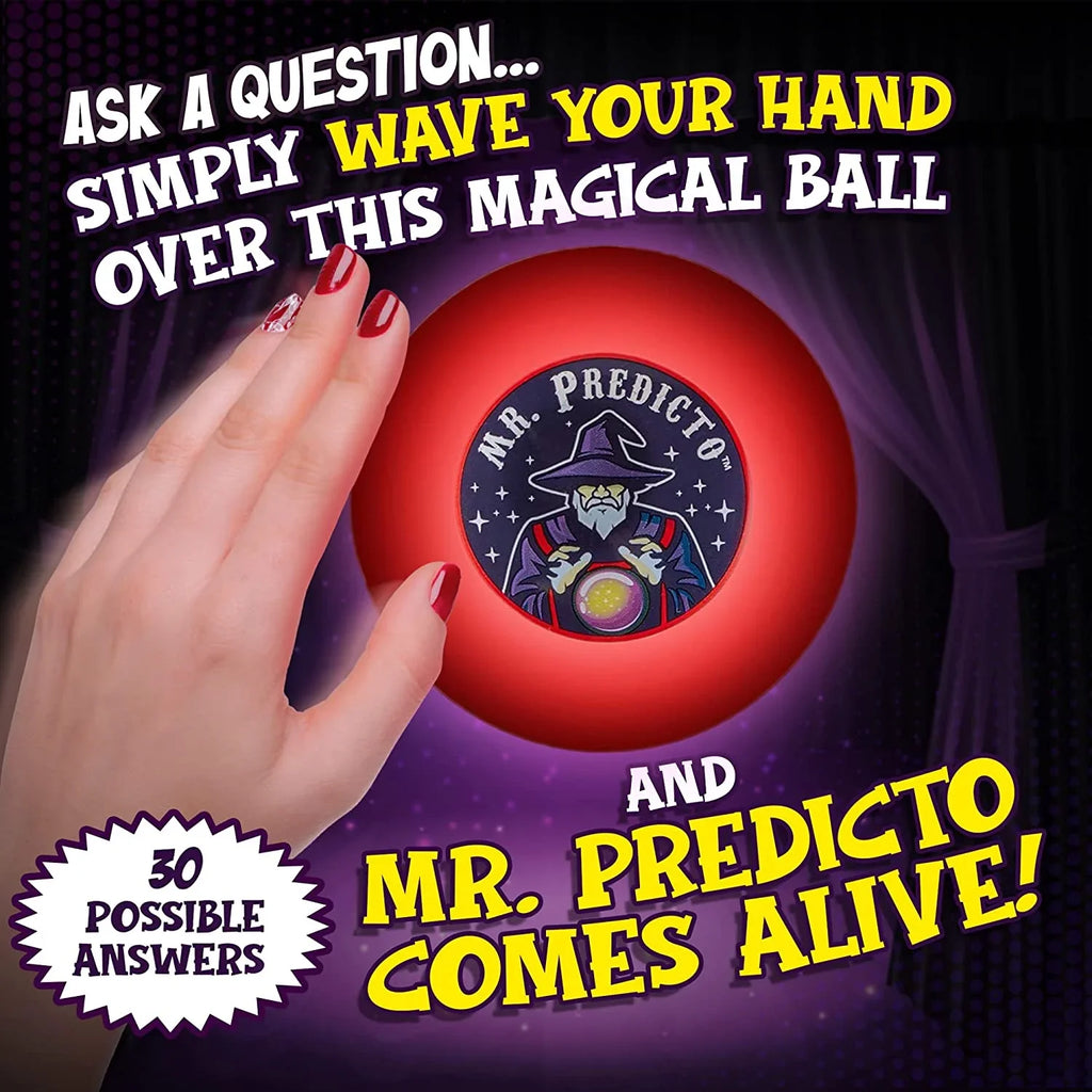 Mr Predicto Fortune Telling Ball The Fun Way To Discover Your Future Ask A Yes Or No Question & Hell Magically Speak The Answer Like A Next Generation Magic 8 Ball Fortune Teller Toy