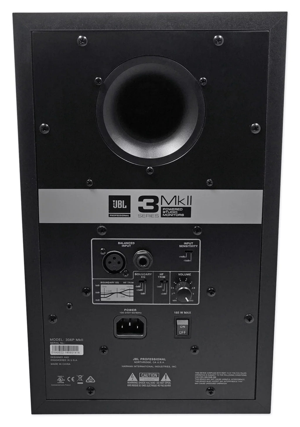 2) JBL 306P MkII 6" 2-Way Powered Studio Monitors Speakers+10" Active Subwoofer