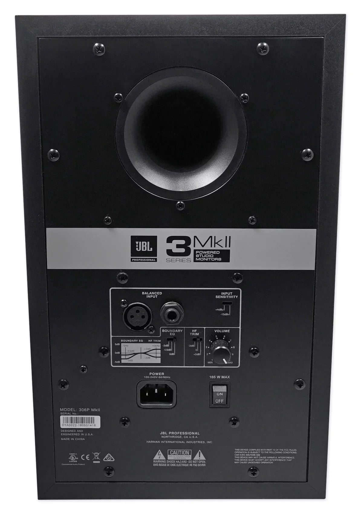2) JBL 306P MkII 6" 2-Way Powered Studio Monitors Speakers+10" Active Subwoofer