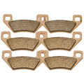 Foreverun Motor Front and Rear Sintered Brake Pads for Arctic Cat XT650 650 H1 Prowler 2006 2007 2008 2009