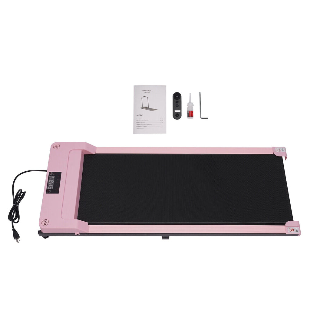Portable Under Desk Treadmill Eletric Walking Running Machine Workout Fitness