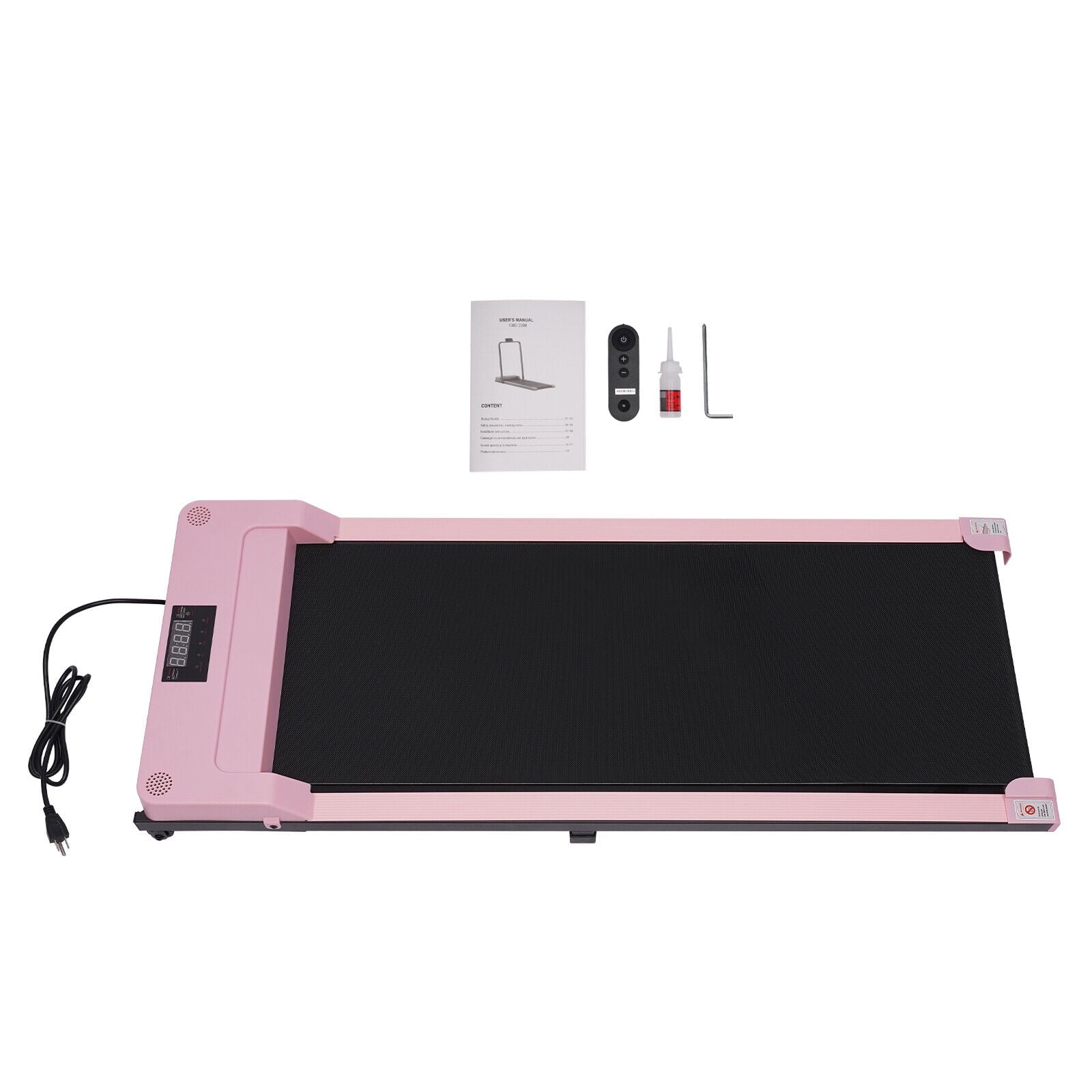 Portable Under Desk Treadmill Eletric Walking Running Machine Workout Fitness