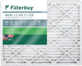 Filterbuy 14x18x1 MERV 13 Pleated HVAC AC Furnace Air Filters (1-Pack)