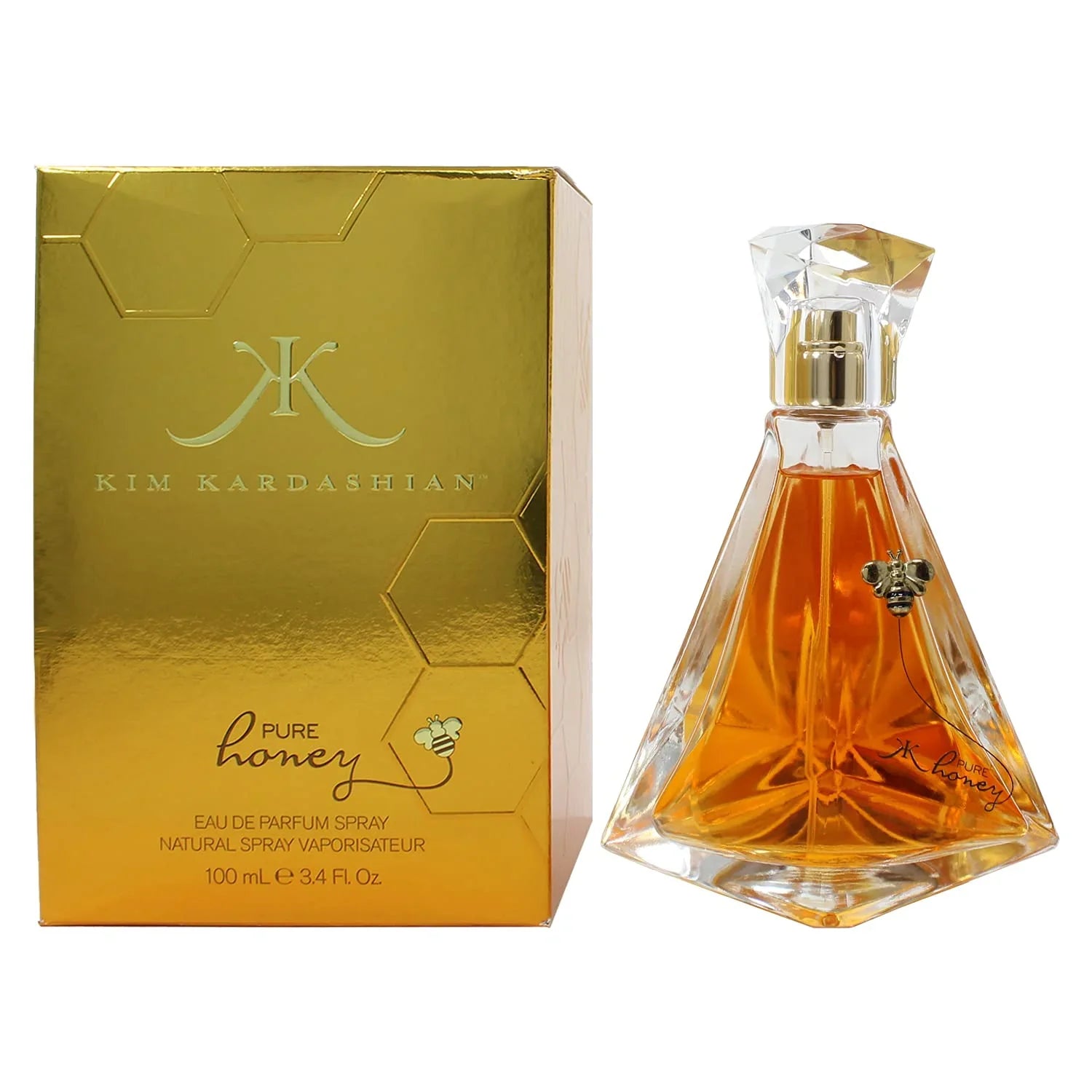 Pure Honey FOR WOMEN by Kim Kardashian - 3.4 oz EDP Spray