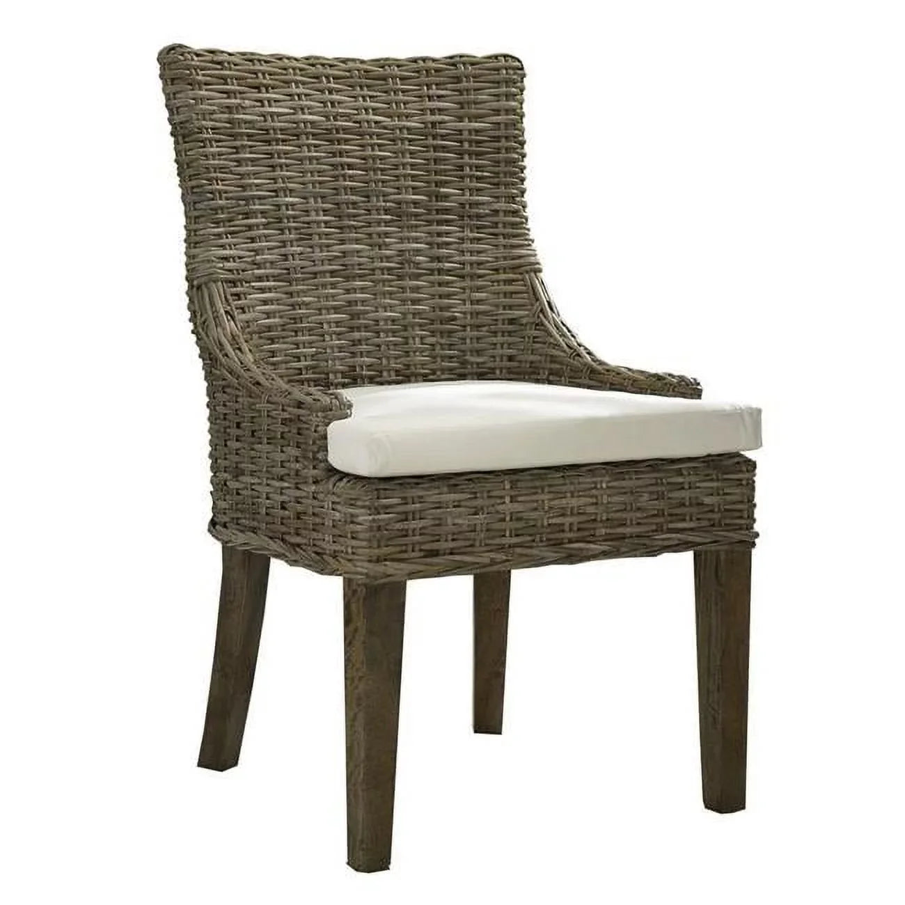 Padmas Plantation OL-ALF11-ECO Outdoor Alfresco Dining Chair, Outdoor Kubu