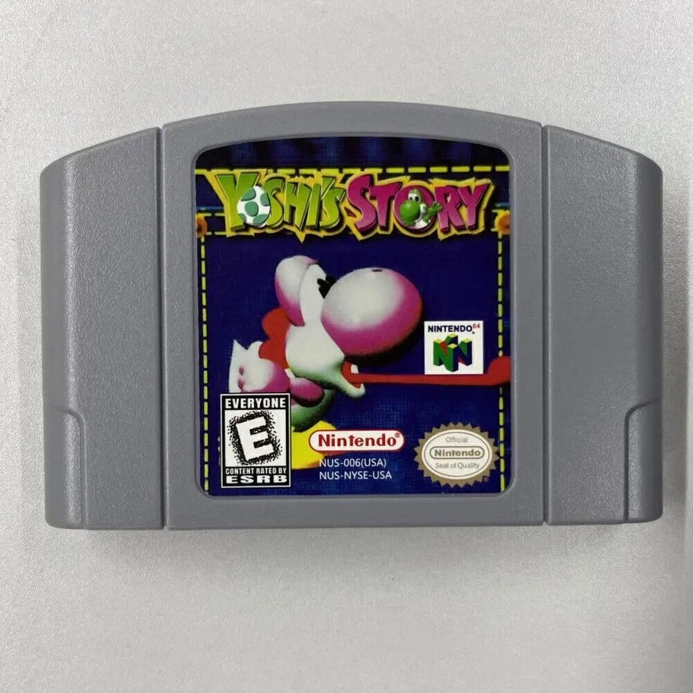 Mario Kart 64 Smash Bros Party 1 2 3 GoldenEye 007 Video Game For Nintendo N64