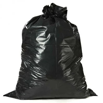 Plasticplace 55-60 Gallon Contractor Bags, 25 Count, Black