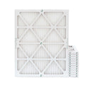 12 Pack of 14x20x1 MERV 10 Pleated Air Filters by Glasfloss. Actual Size: 13-1/2 x 19-1/2 x 7/8