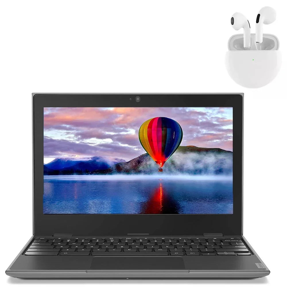 Restored 100e Mobile pc 11.6" Processor 4GB RAM 64GB SSD Windows 10 Pro with Wireless Earbuds (Refurbished)