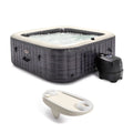 Intex PureSpa Plus Greystone Inflatable Hot Tub, 94 x 28", with Phone Tray