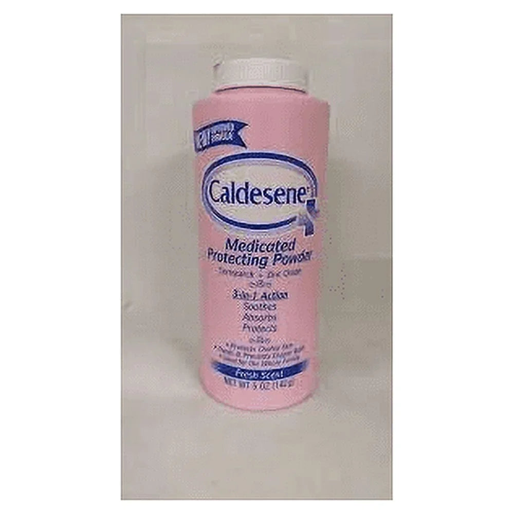 Caldesene Medicated Protecting Chafed Skin Powder Fresh Scent, 5oz, 3-Pack