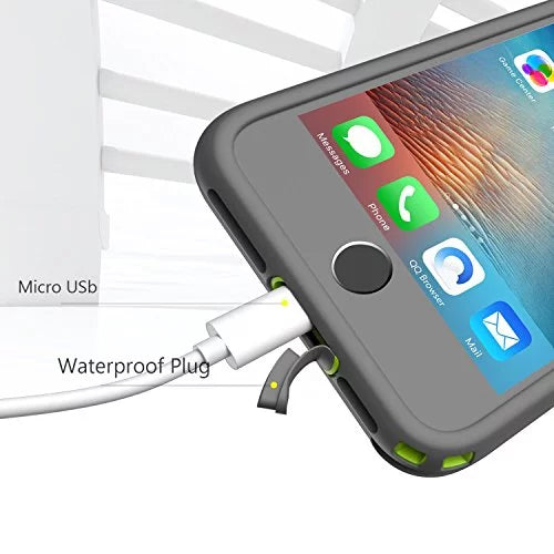 iPhone 8 Plus & 7 Plus Fluid Case - Liquid Snowproof Dirtproof Shockproof Cover