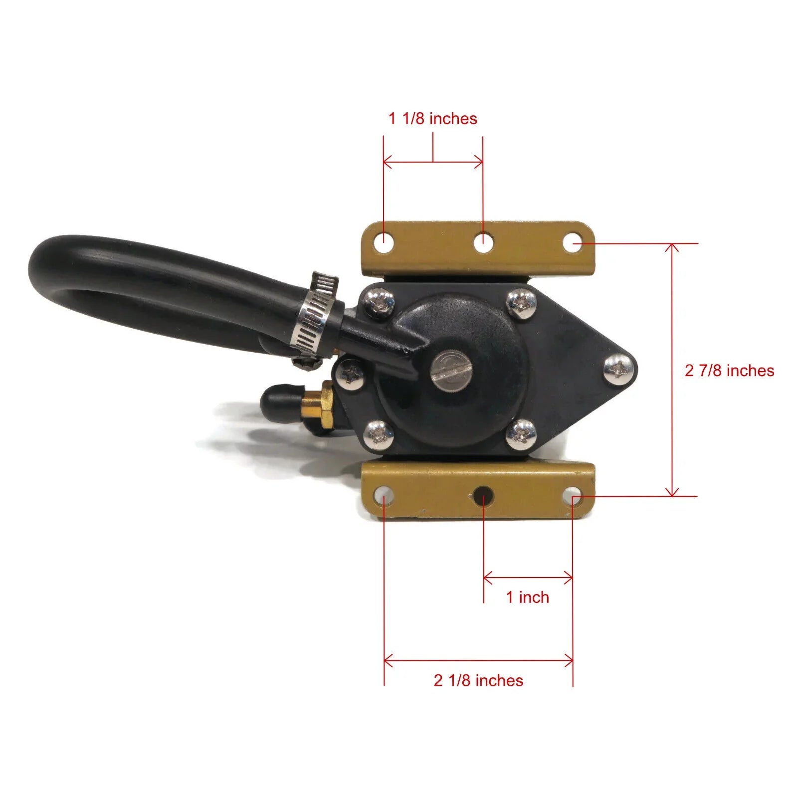 The ROP Shop | VRO Conversion Fuel Pump for 1991 Evinrude, Johnson 120 J120TLEIE, VJ120TXEIE
