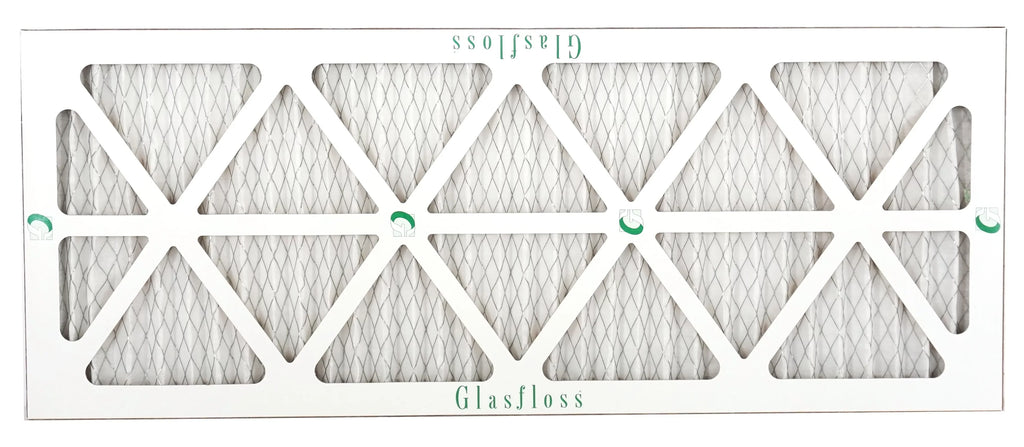 Glasfloss Air Filter 10x30x2 - 2" MERV 10 - (Pack of 6) - Pleated AC or HVAC Air Filter - Furnace Air Filter - Home or Office - Made In The USA.