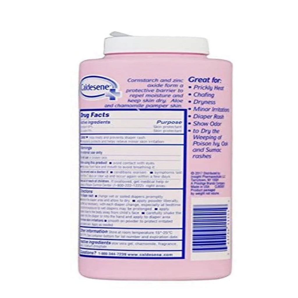 Caldesene Medicated Protecting Chafed Skin Powder Fresh Scent, 5oz, 3-Pack
