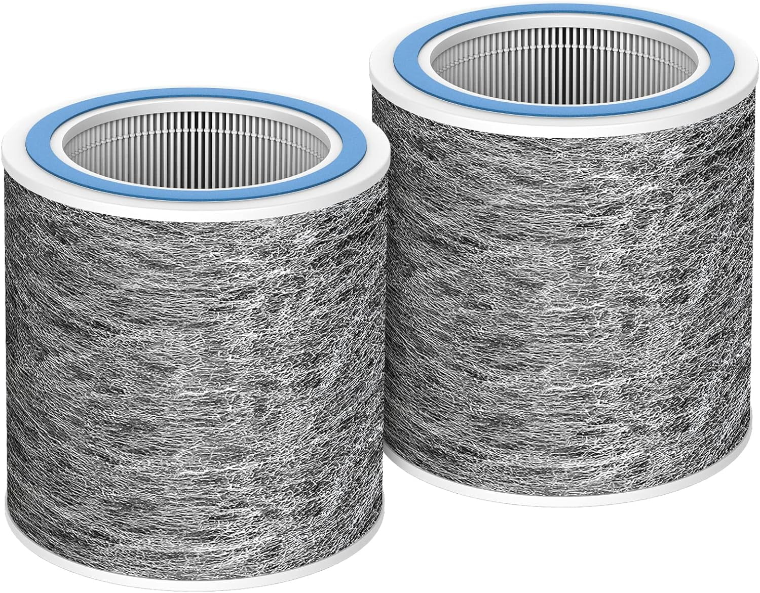 2 Pack HP102 Replacement Filter Compatible with Shark Air Purifier HC450, HC451, HC452, HC455, For Shark Air Purifier Model HP102PET, HP132, Part # HE1FKPET, HE1FKBAS