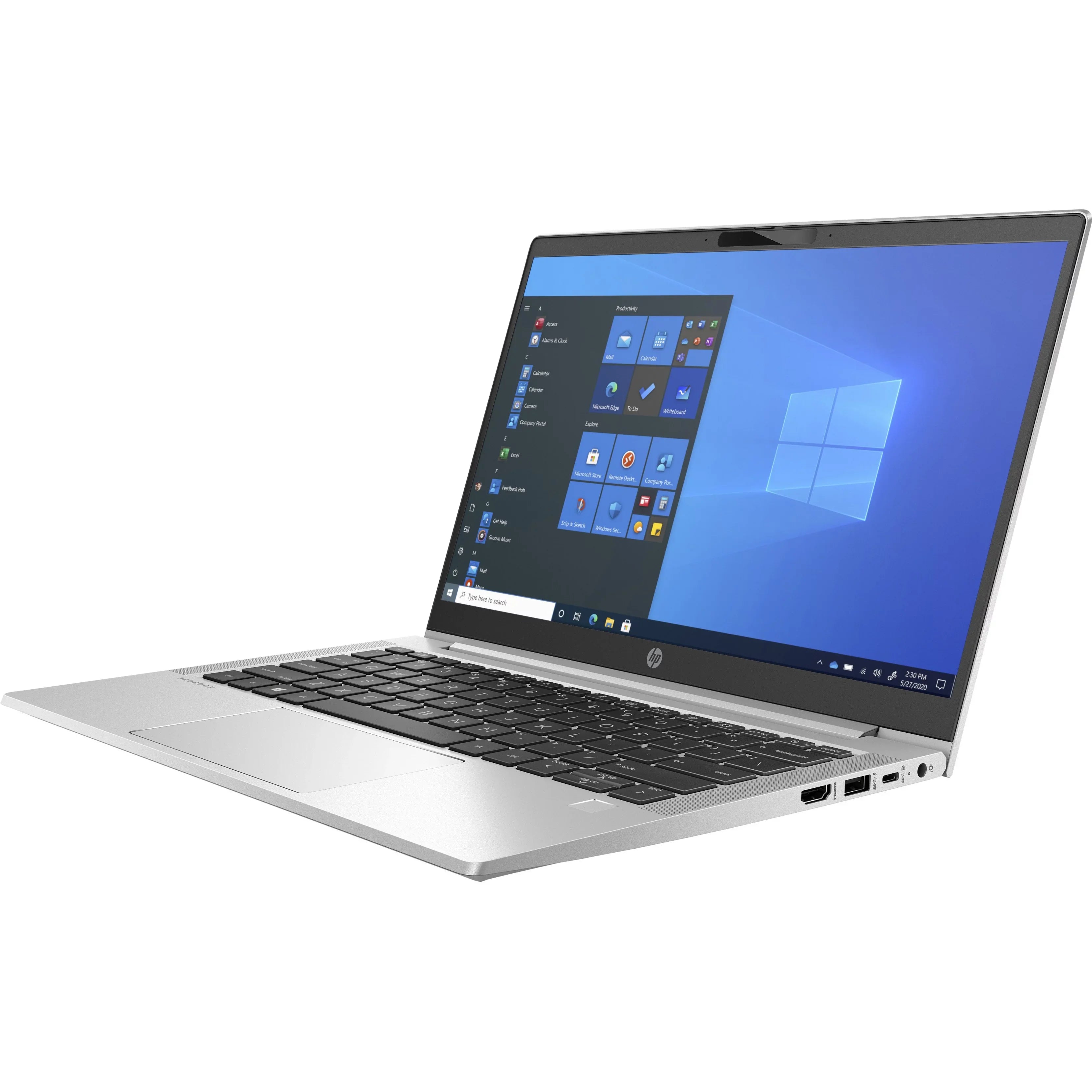 ProBook 430 G8, 13.3\" Full HD, Core i5-1135G7, Iris Xe Graphics, 8GB RAM, 256GB SSD, Pike Silver Plastic, Windows 10 Pro