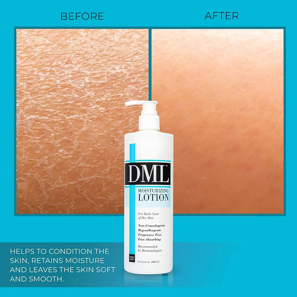 Moisturizer DML, 16 Oz. Pump Bottle Unscented Lotion