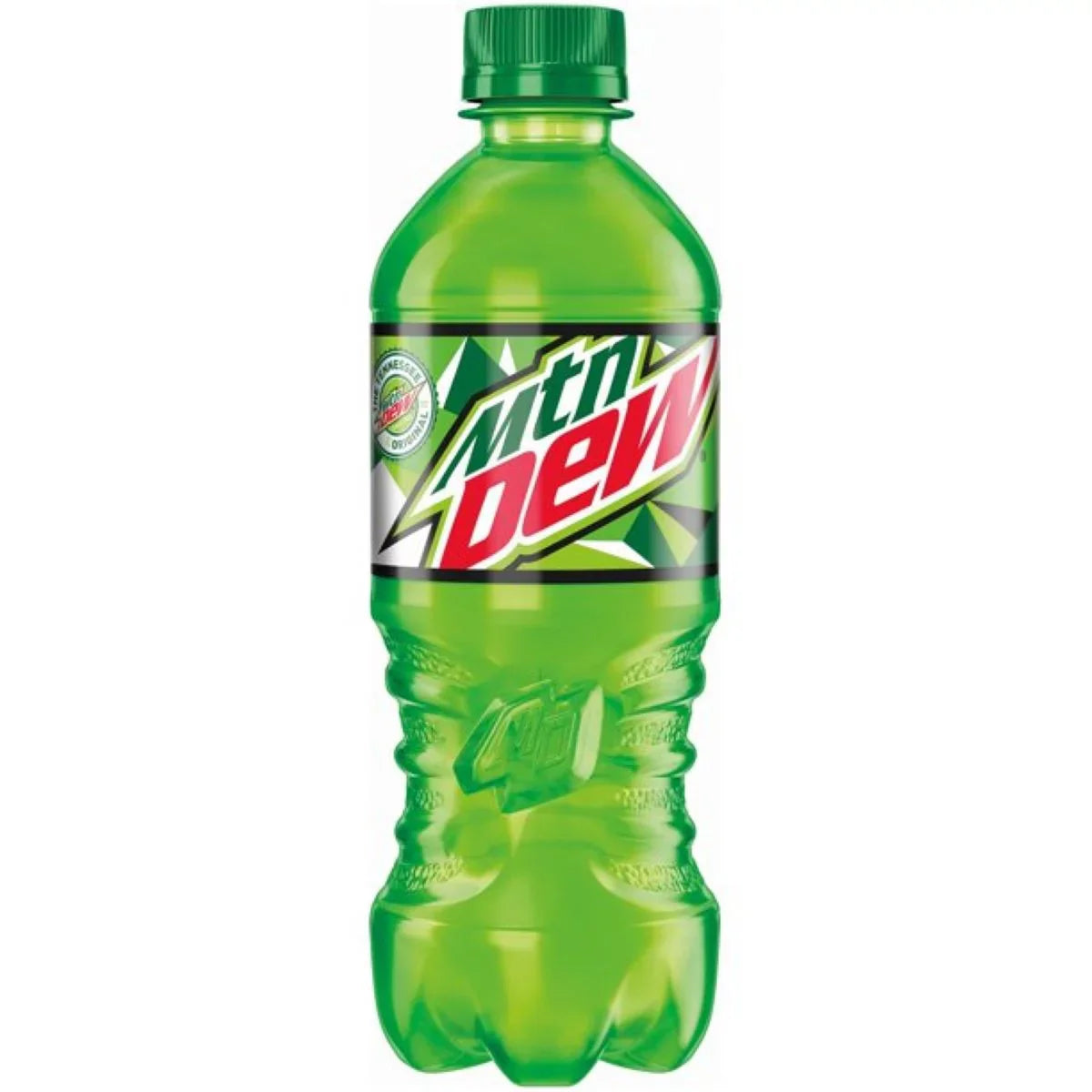 Mountain Dew Soda Pop 20oz Bottles, Quantity of 8