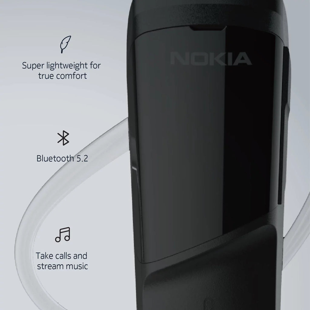 Nokia Wireless Bluetooth Clarity Solo Bud + Single Ear Headset. Answer calls, stream music hands free.
